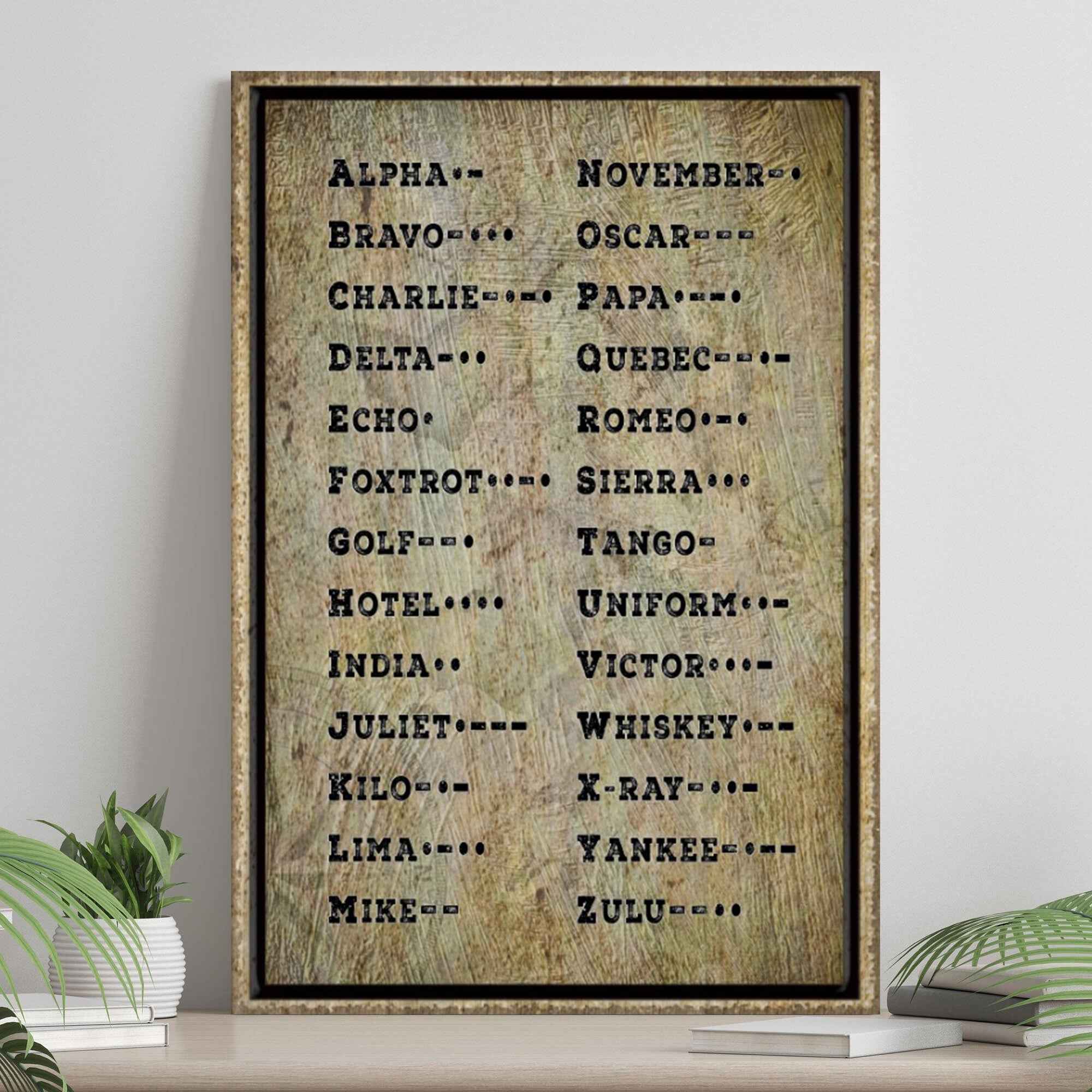 Morse Code Sign