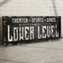 Lower Level Sign