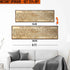Upgrade Your 16x48 Inches 'The Man In The Arena' (Style 1) Canvas To 20x60 Inches