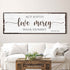 Act Justly Love Mercy Walk Humbly Faith Sign II