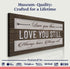Love You Then Love You Still Sign