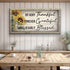 Grateful Thankful Blessed Family Sign II