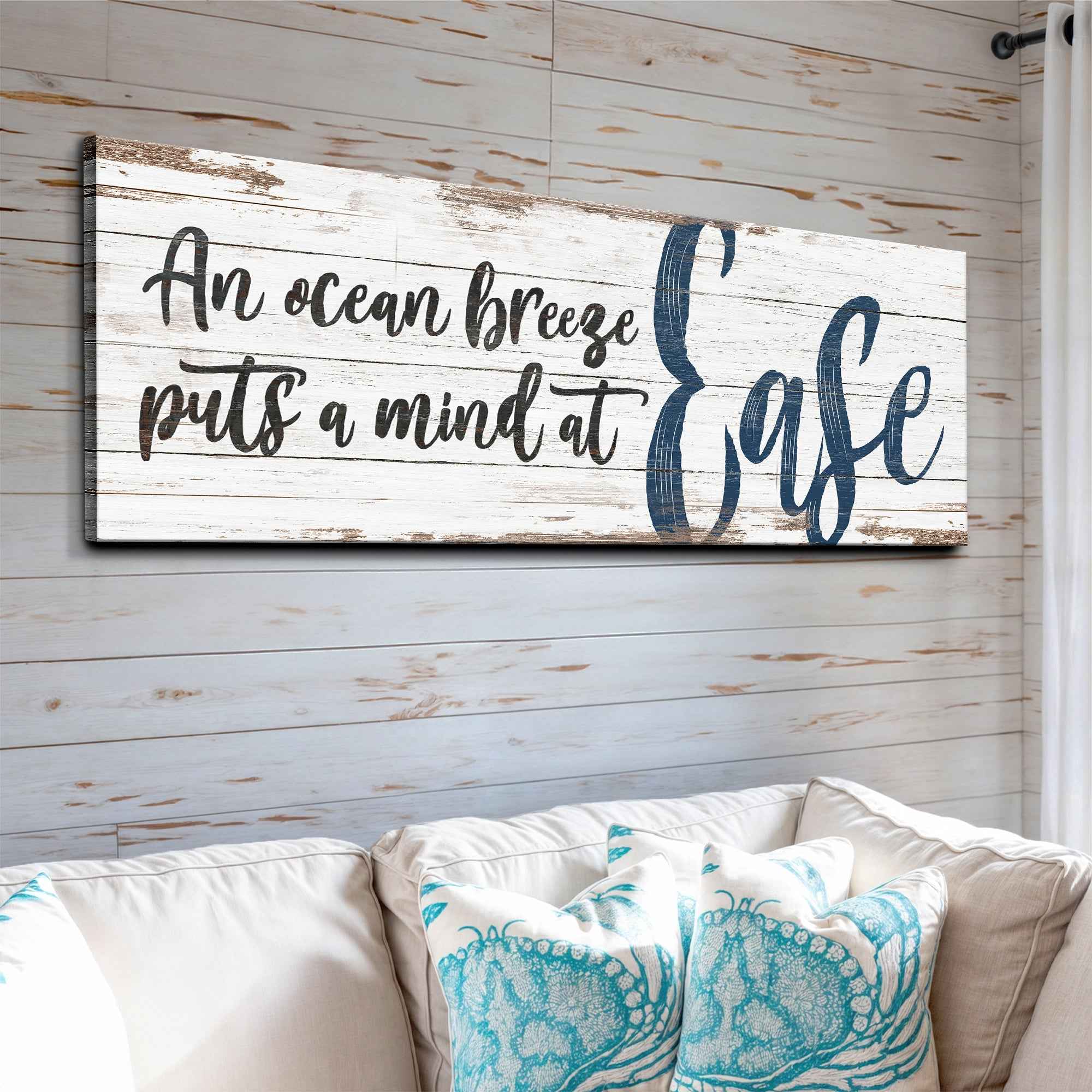 Coastal Beach House Sign II