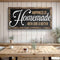 Happiness Is Homemade With Love And Butter Sign II