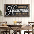 Happiness Is Homemade With Love And Butter Sign II