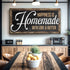 Happiness Is Homemade With Love And Butter Sign II