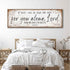 In Peace I Will Lie Down And Sleep For You Alone Lord Psalm 4:8 Faith Sign