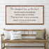 The Steadfast Love Of The Lord Lamentations 3:22-23 Faith Sign