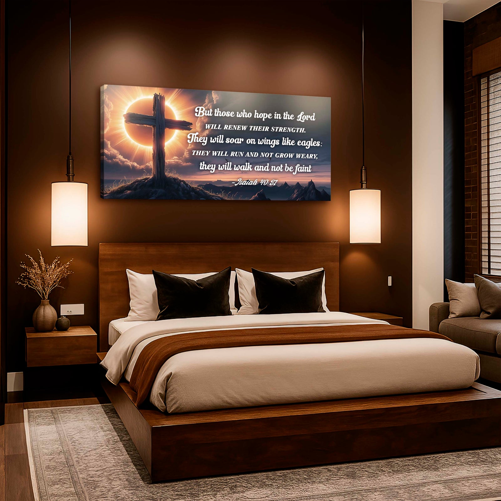 Isaiah 40:31 - Those Who Hope In The Lord Faith Sign
