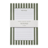 Striped Notepad