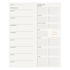 Weekly Meal Planner Notepad