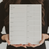 Weekly Meal Planner Notepad