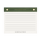 Small Green Gold Rivet Basic Notepad