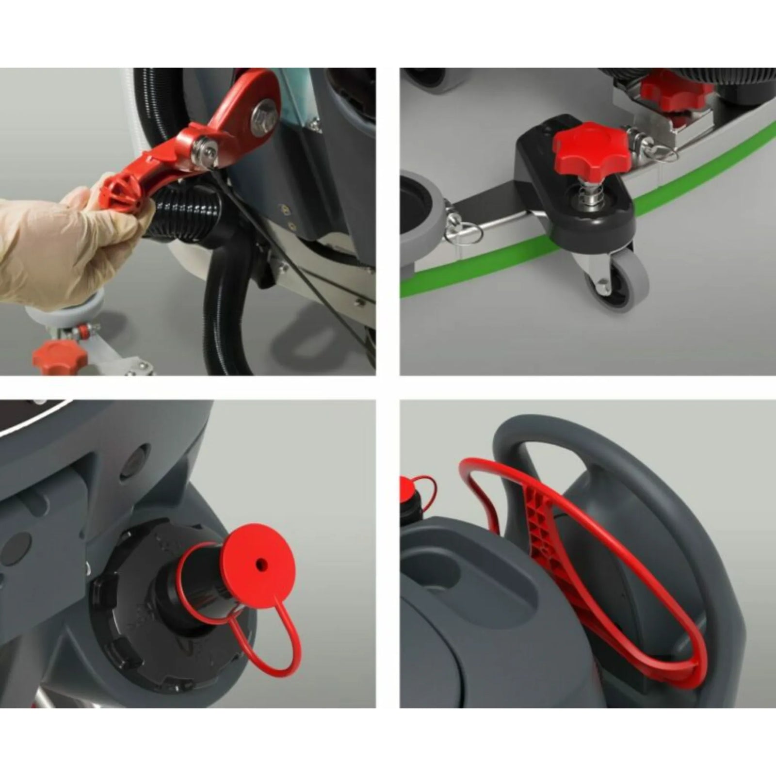 NaceCare TBL 1620/50T Traction Drive Scrubber – 20