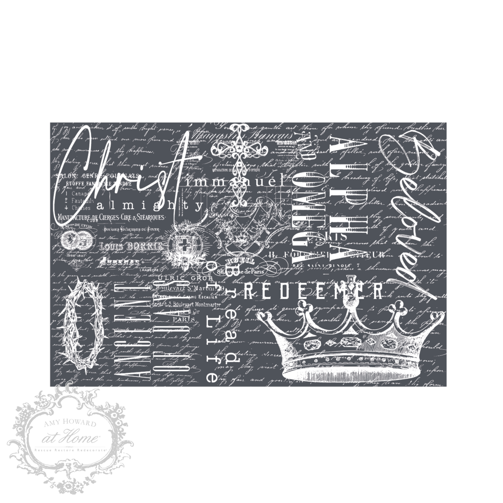 Names of God - Mesh Stencil 18x12