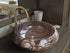 Narcist Brown Marble Vessel Sink High-Gloss Polished