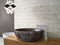 Narcist Brown Natural Stone Marble Vessel Sink High-Gloss Polished (D)16" (H)6"