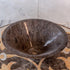 Narcist Brown Marble V-Shape Tapered Sink Polished (D)16" (H)6"