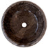 Narcist Brown Marble Vessel Sink High-Gloss Polished