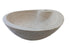 Natural Stone Light Travertine Special Shape Vessel Sink Honed and Filled (W)23,6" (L)17,7" (H)5.9"