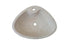 Natural Stone Light Travertine Special Shape Vessel Sink Honed and Filled (W)23,6" (L)17,7" (H)5.9"