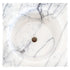 Natural Stone New York White Marble Pedestal Cone Shaped Sink Polished (W)16" (L)16" (H)36"