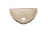 Natural Stone Light Travertine Vein-cut Special Design Vessel Sink Polished (W)16" (L)16" (H)6"