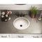 Natural Stone Classic Limestone Vessel Sink (D)16" (H)6"