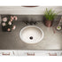 Natural Stone Classic Limestone Vessel Sink (D)16" (H)6"