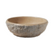 Natural Stone Dragon Split Face Travertine Sink (D)16" (H)6"