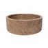 Natural Stone Noce Brown Travertine Vessel Sink (D)16" (H)6"