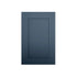 36" Navy Blue Shaker Single Sink Bathroom Vanity with Drawers on the Right