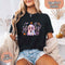 Neon Spooky Ghost Comfort Colors T-Shirt – Trendy Halloween Graphic Tee