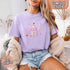 Neon Spooky Ghost Comfort Colors T-Shirt – Trendy Halloween Graphic Tee