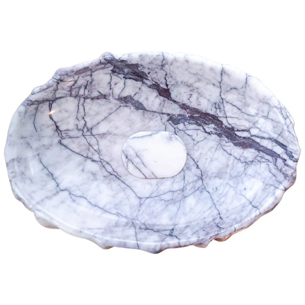 New York Marble Artistic Vessel Sink Polished (W)16