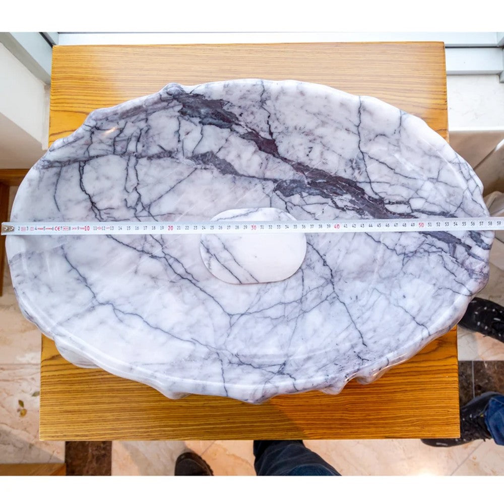 New York Marble Artistic Vessel Sink Polished (W)16