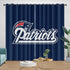 New England Patriots Curtains Blackout Window Drapes Room Decoration