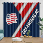 New England Revolution Curtains Blackout Window Drapes Room Decoration