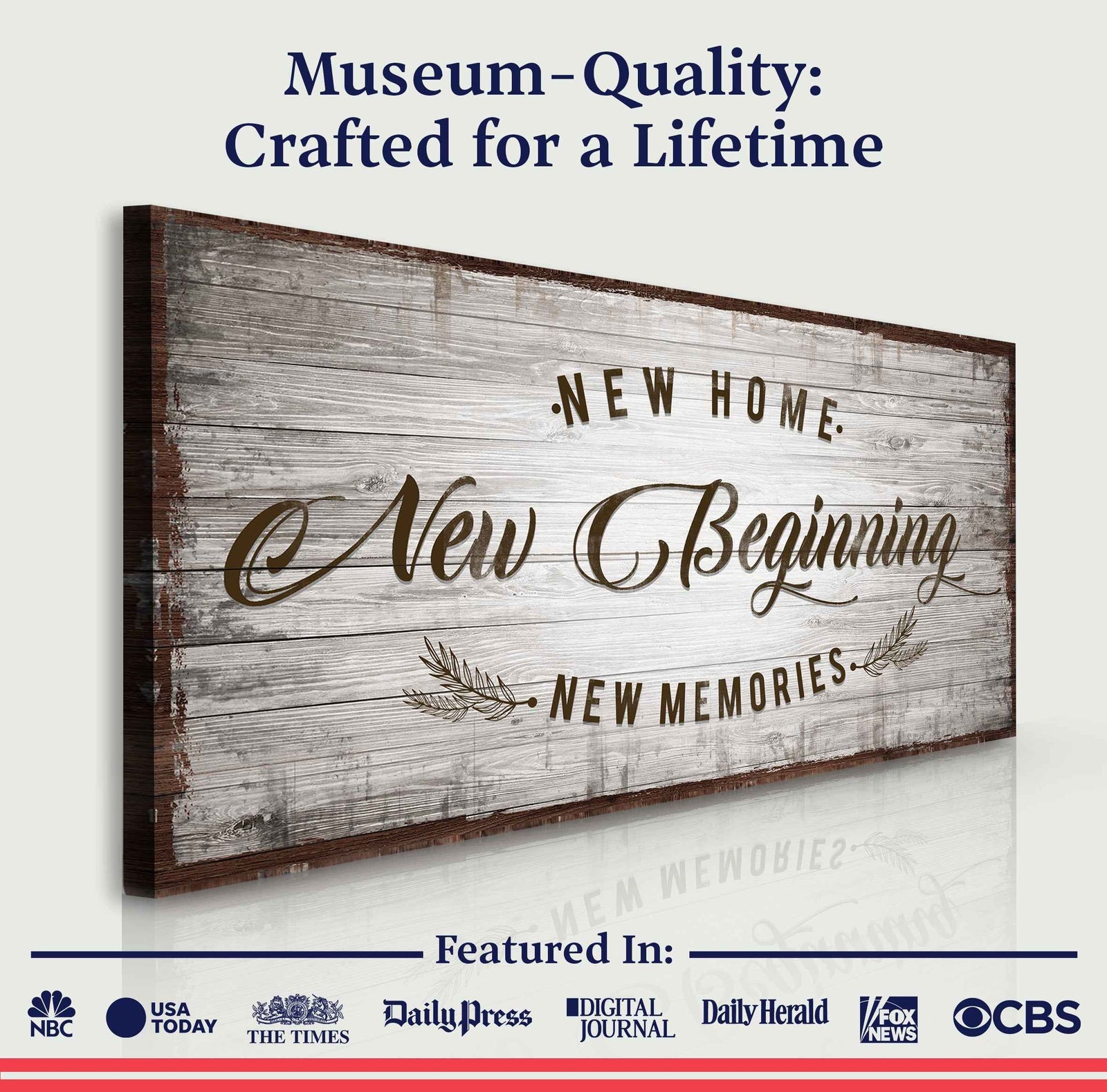 New Home, New Beginning Sign IV