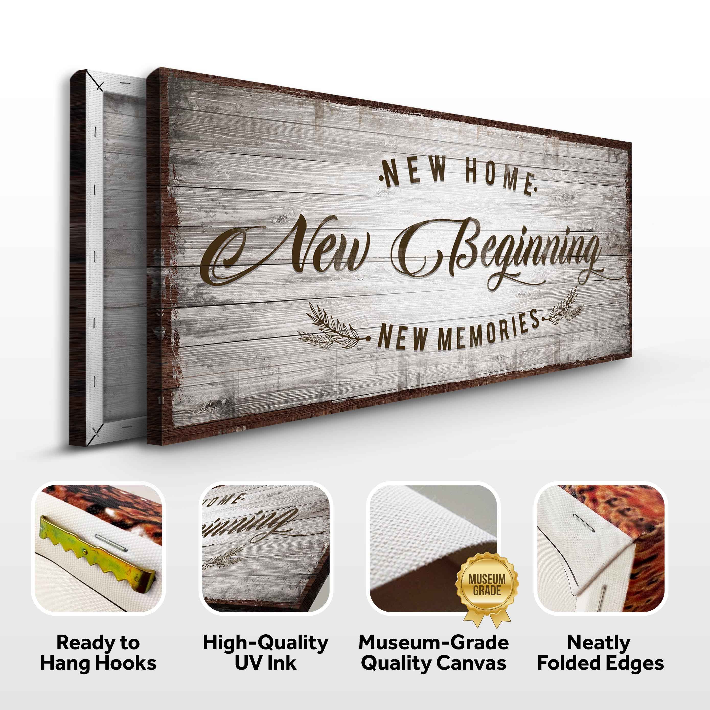 New Home, New Beginning Sign IV