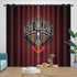 New Orleans Pelicans Curtains Blackout Window Drapes Room Decoration