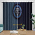 New York City FC Curtains Blackout Window Drapes Room Decoration