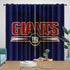 New York Giants Curtains Blackout Window Drapes Room Decoration