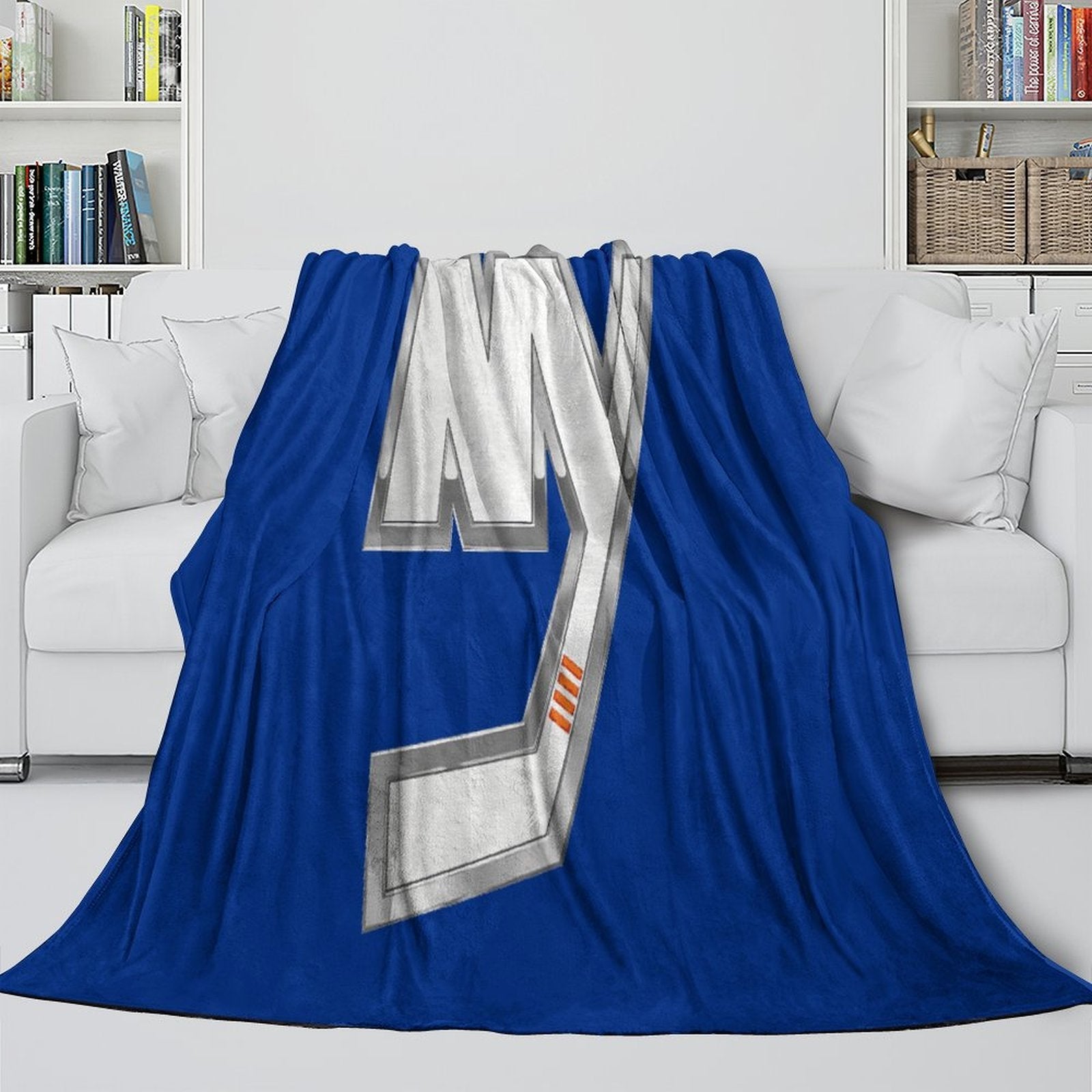 New York Islanders Blanket Flannel Throw Kids Room Decoration