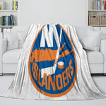 New York Islanders Blanket Flannel Throw Kids Room Decoration
