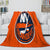 New York Islanders Blanket Flannel Throw Kids Room Decoration