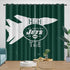 New York Jets Curtains Blackout Window Drapes Room Decoration