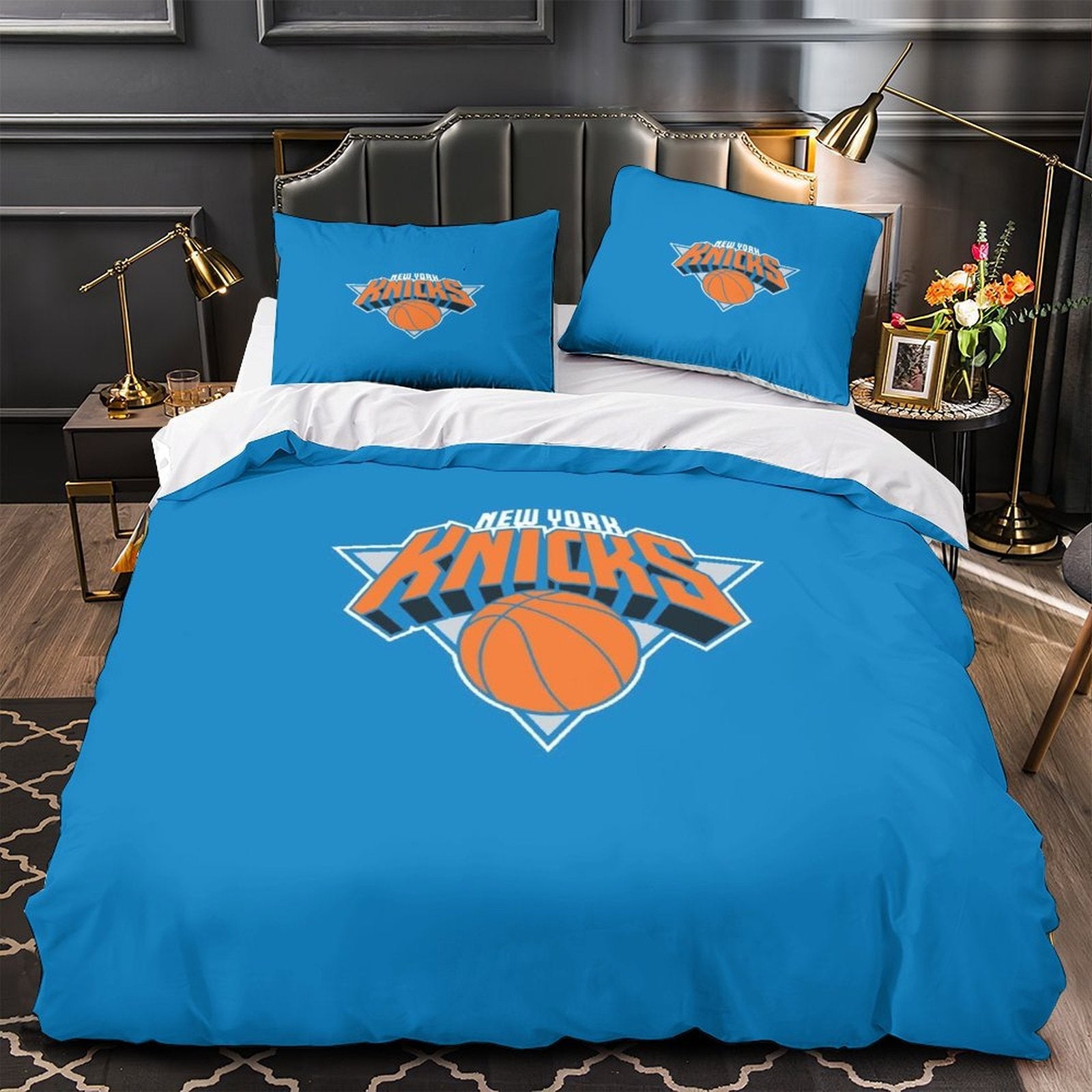 New York Knicks Bedding Set Duvet Cover Without Filler