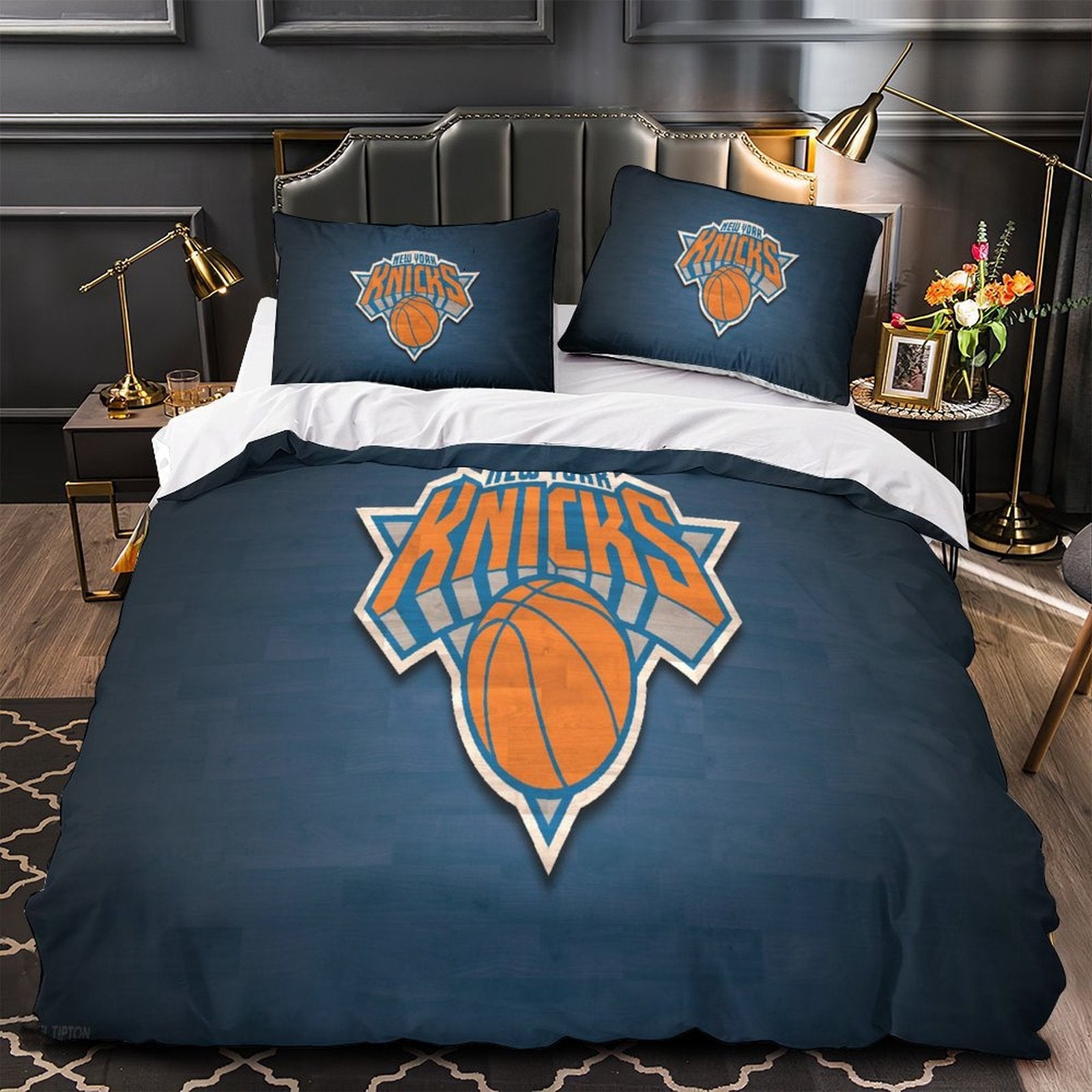 New York Knicks Bedding Set Duvet Cover Without Filler