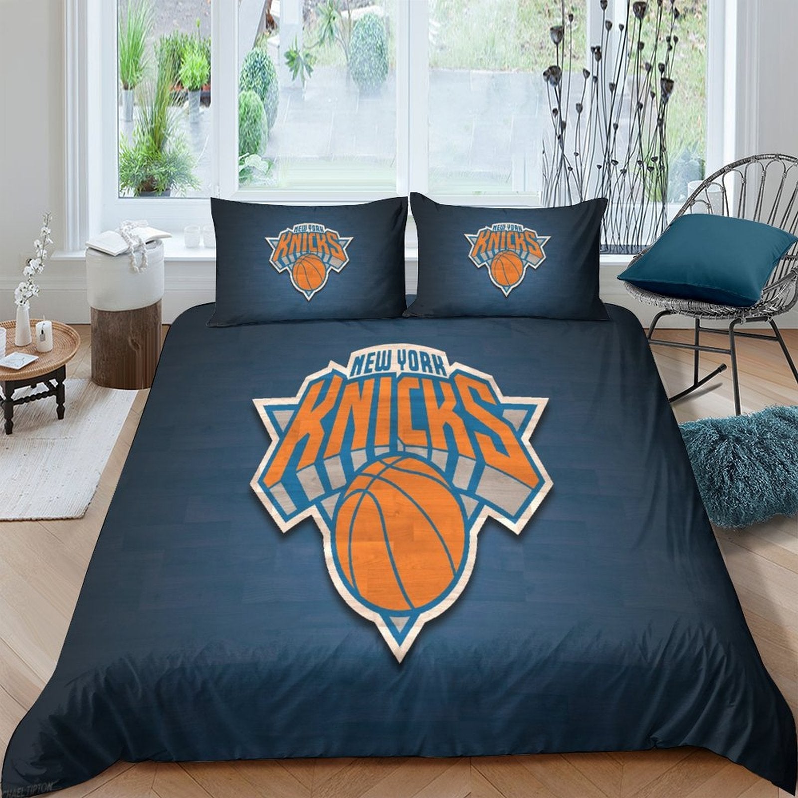 New York Knicks Bedding Set Duvet Cover Without Filler
